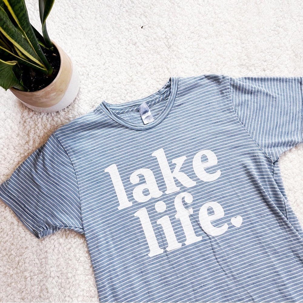 New! Lake Life tee